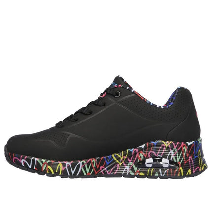 Moterų bateliai Skechers UNO LOVING LOVE 155506 BBK