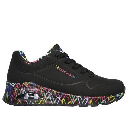 Moterų bateliai Skechers UNO LOVING LOVE 155506 BBK