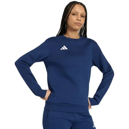 Moterų džemperis adidas Entrada 26, tamsiai mėlynas, KB3952