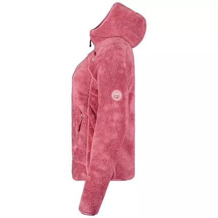 Moterų fliso striukė UPALOOD BPINK DB lady 047-1 BLUSH PINK (WZ4197F/GN-ROSE BLUSH) Geographical Norway