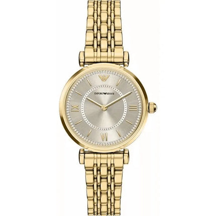 Moterų laikrodis EMPORIO ARMANI AR11766 Gianni T-Bar + DĖŽUTĖ