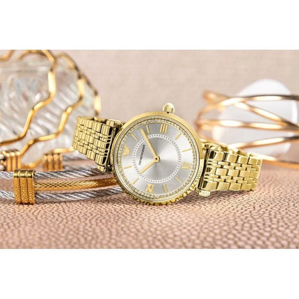 Moterų laikrodis EMPORIO ARMANI AR11766 Gianni T-Bar + DĖŽUTĖ