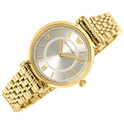 Moterų laikrodis EMPORIO ARMANI AR11766 Gianni T-Bar + DĖŽUTĖ