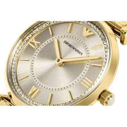 Moterų laikrodis EMPORIO ARMANI AR11766 Gianni T-Bar + DĖŽUTĖ
