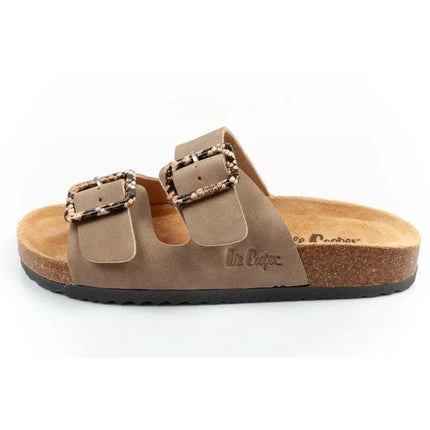 Moterų „Lee Cooper“ apsiaunami bateliai, chaki spalvos, patogūs, lengvi
