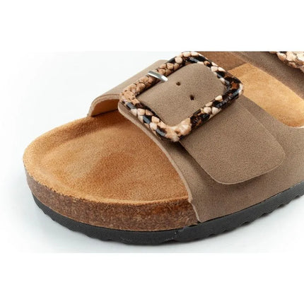 Moterų „Lee Cooper“ apsiaunami bateliai, chaki spalvos, patogūs, lengvi