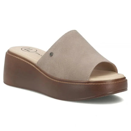 Moterų odinės Filippo DK7798 basutės (taupe spalvos)