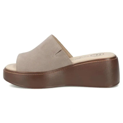 Moterų odinės Filippo DK7798 basutės (taupe spalvos)