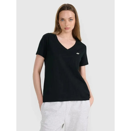 Moterų oversize vienspalviai marškinėliai 4F 4FRSS25TTSHF2778-20S