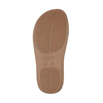 Moterų platformos tipo sandalai „Crocs Getaway Flip“, rudi, 209410 2JJ