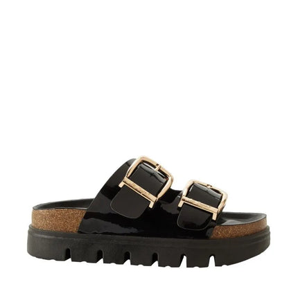 Moterų šlepetės Lee Cooper juodos spalvos LCW-26-35-4459LA