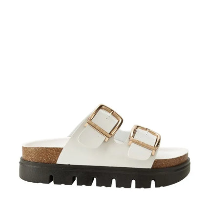 Moterų šlepetės Lee Cooper White LCW-26-35-4460LA