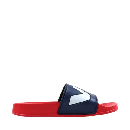 Moterų šlepetės Levi's June L, tamsiai mėlynos ir raudonos spalvos VPOL0239S-0290