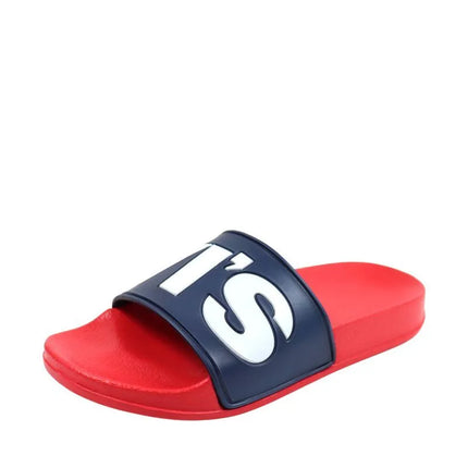 Moterų šlepetės Levi's June L, tamsiai mėlynos ir raudonos spalvos VPOL0239S-0290