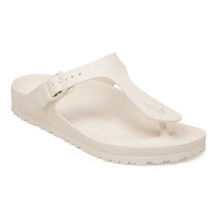 Moterų šlepetės per pirštą Birkenstock GIZEH EVA 1031278 EGGSHELL (standartinis plotis)
