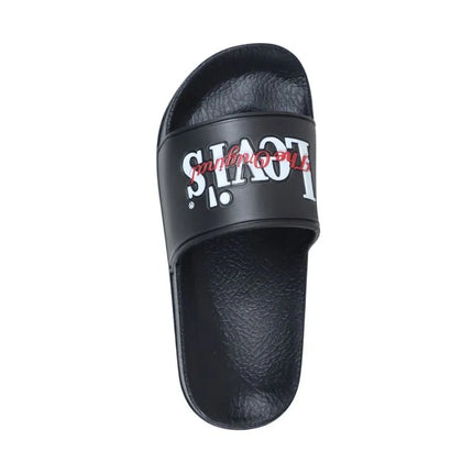 Moterų šlepetės per pirštą Levi's Pool S, juodos VPOL0251S-0003