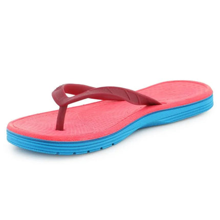 Moterų šlepetės per pirštą NEW BALANCE PRO THONG, mėlynos/bordo/rožinės spalvos, NBW6076BMP