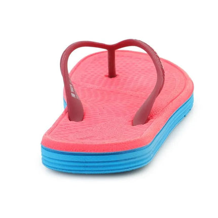 Moterų šlepetės per pirštą NEW BALANCE PRO THONG, mėlynos/bordo/rožinės spalvos, NBW6076BMP