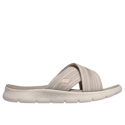 Moterų šlepetės Skechers GO WALK FLEX SANDAL IMPRESSED 141420 DKTP