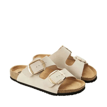 Moterų šviesiai smėlio spalvos „Lee Cooper“ šlepetės LCW-26-35-4454LA