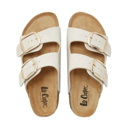 Moterų šviesiai smėlio spalvos „Lee Cooper“ šlepetės LCW-26-35-4454LA