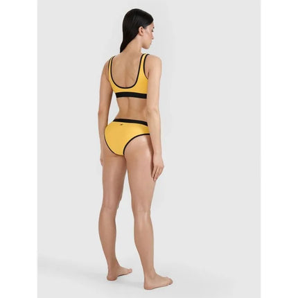 Moterų vidutinio liemens bikini kelnaitės 4F 4FWSS25UBKBF078-71S