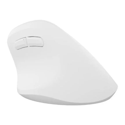 NATEC CRAKE 2 vertikali belaidė pelė, 2400 DPI, BT 5.2 + 2.4 GHz, balta