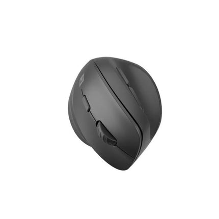 NATEC CRAKE 2 vertikali belaidė pelė, Bluetooth 5.0 + 2.4 GHz, 2400 DPI, juoda, NMY-2048