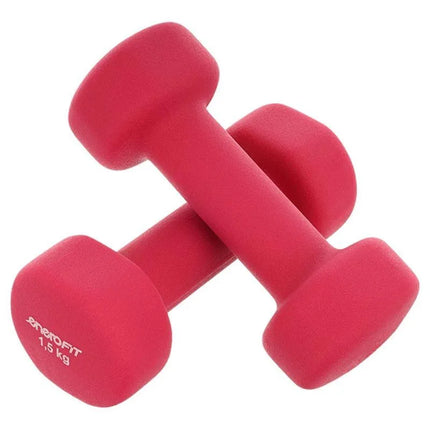 Neopreninis hantelis EB FIT 1,5 kg 1029245