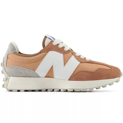 New Balance 327 sportiniai bateliai, oranžinio zomšo, moteriški/vyriški (U327CI)
