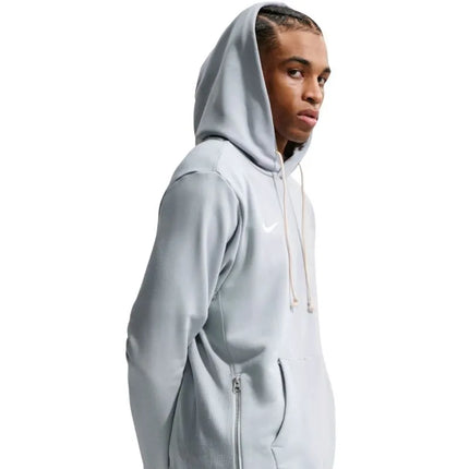 Nike Dri-FIT Standard Issue džemperis su gobtuvu, šviesiai pilkas FD7734 012