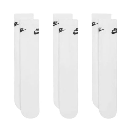 Nike Everyday Elevated kojinės, 3 poros, baltos, IH8522 901