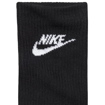 Nike Everyday Elevated kojinės, 3 poros, juodos, IH8522 902
