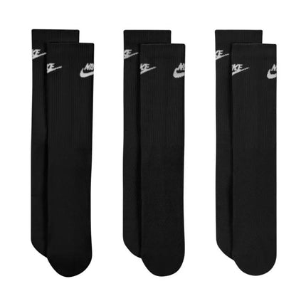 Nike Everyday Elevated kojinės, 3 poros, juodos, IH8522 902