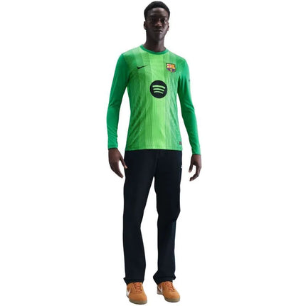 „Nike FC Barcelona“ 2025/26 m. stadiono vartininko marškinėliai vyrams, žali, HQ0477 311
