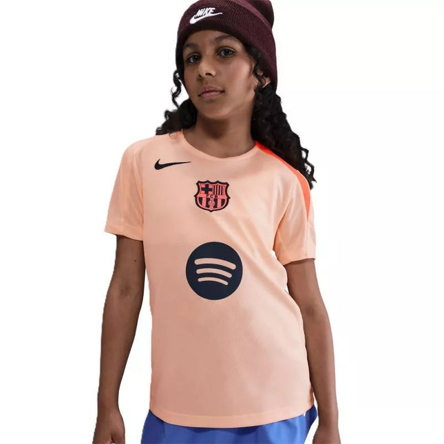 Nike Jaunimo FC Barcelona Strike 3-ieji marškinėliai HM4443-808