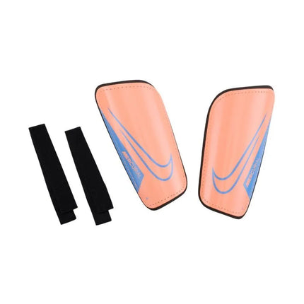 Nike Mercurial Hardshell vaikiškos futbolo blauzdų apsaugos, oranžinės DN3614 852
