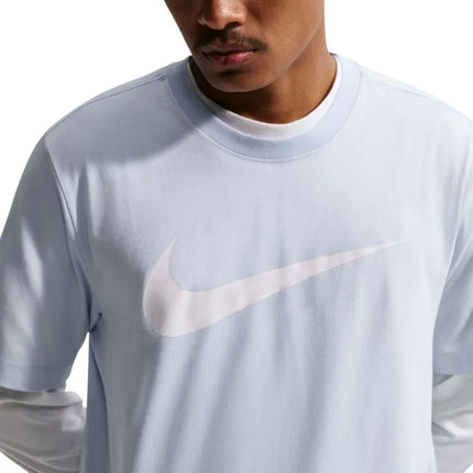 Nike Nsw Tee Icon Swoosh vyriški marškinėliai, mėlyni, DC5094 408