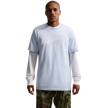 Nike Nsw Tee Icon Swoosh vyriški marškinėliai, mėlyni, DC5094 408