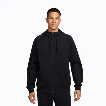 „Nike Primary Fleece Dri-Fit UV“ džemperis su gobtuvu, juodas – FZ0967-010