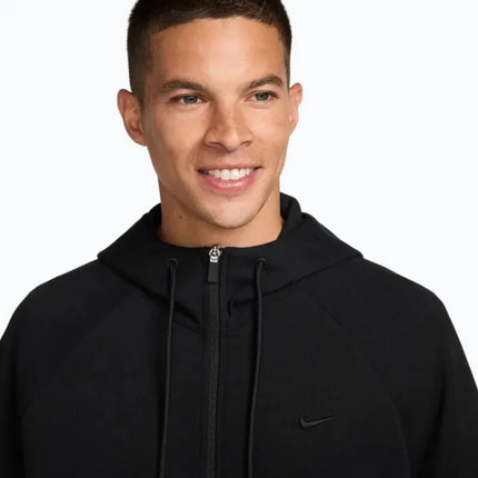 „Nike Primary Fleece Dri-Fit UV“ džemperis su gobtuvu, juodas – FZ0967-010