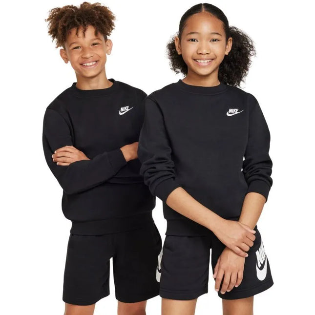 Nike Sportswear Club Fleece vaikiškas džemperis, juodas FD3006 010