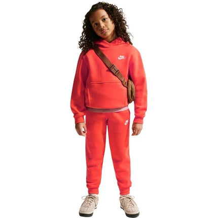 „Nike Sportswear Club Fleece“ vaikiškas džemperis, oranžinis, FD3000 842