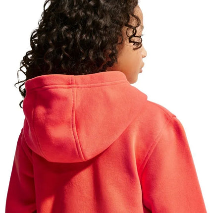 „Nike Sportswear Club Fleece“ vaikiškas džemperis, oranžinis, FD3000 842