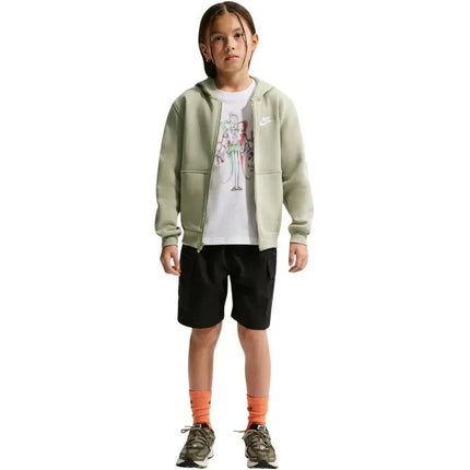 Nike Sportswear Club Fleece vaikiškas džemperis, šviesiai žalias, FD3004 304