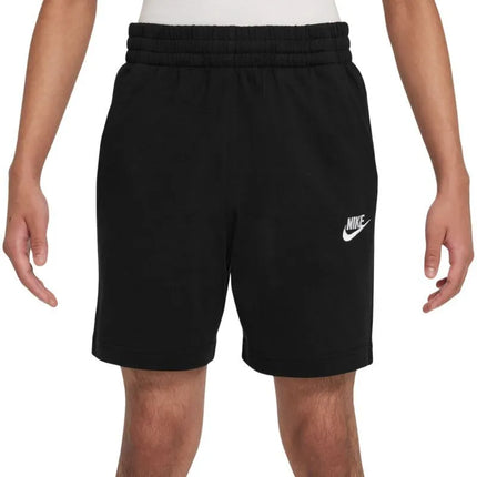 Nike Sportswear Club vaikiški šortai juodi FZ5512 010