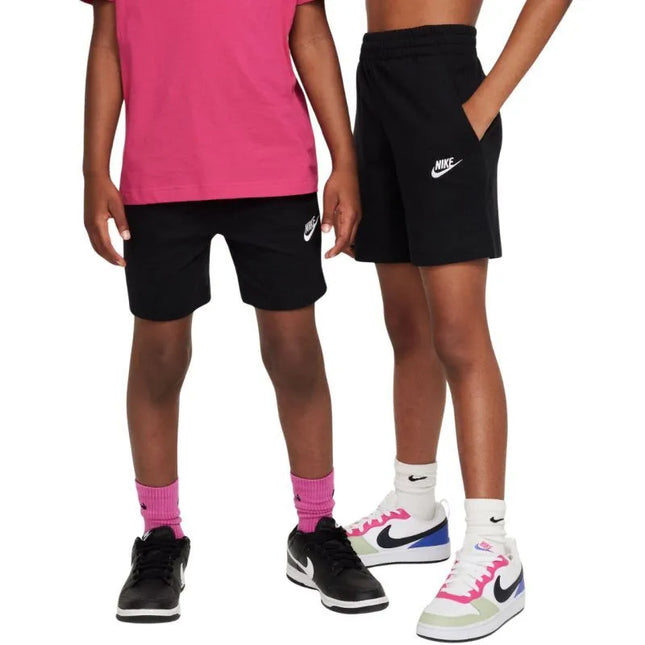 Nike Sportswear Club vaikiški šortai juodi FZ5512 010