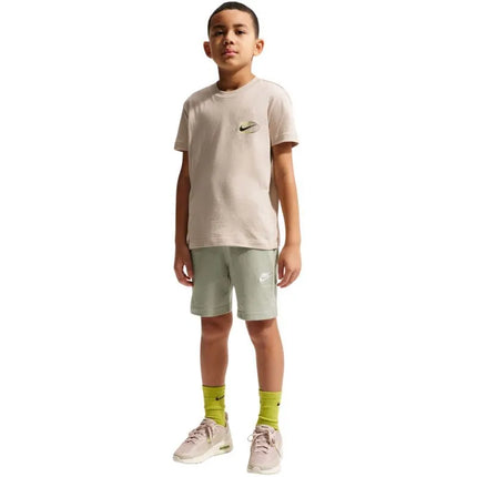 Nike Sportswear Club vaikiški šortai, šviesiai žali, FZ5512 304