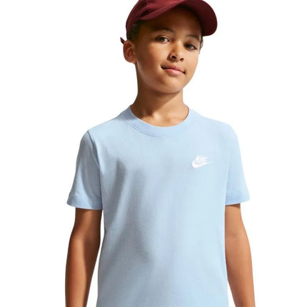 Nike Sportswear vaikiški marškinėliai, šviesiai mėlyni, FZ5177 407