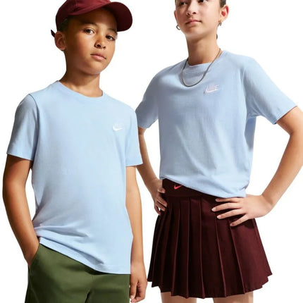 Nike Sportswear vaikiški marškinėliai, šviesiai mėlyni, FZ5177 407